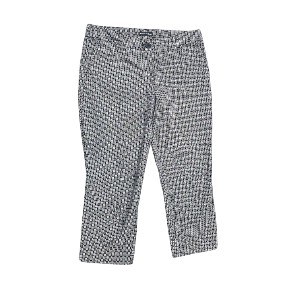 Hilary Radley Stretch Slim Leg Crop Pants Size 6